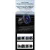 Magnetische Auto-Handyhalterung usams ZJ081 — magnetische Halterung für Smartphones, kompaktes Design, einfache Installation