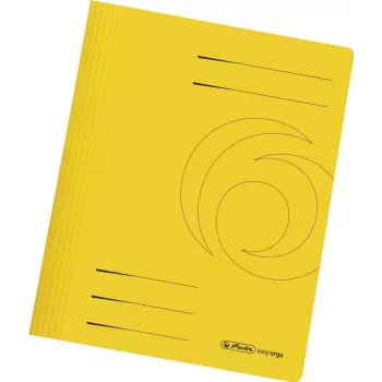 Aktenmappe Herlitz 11034303 Karton Gelb A4
