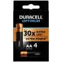 Duracell Optimum AA LR6 Batterien Blister 4 Stück
