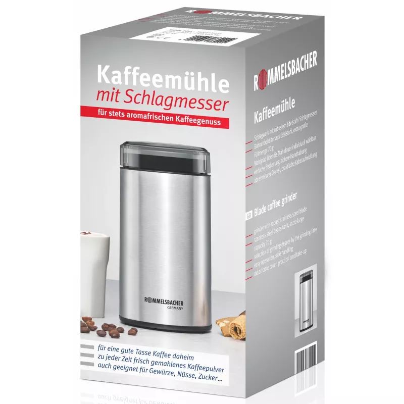Rommelsbacher Kaffeemühle Schlagmesser EKM 100 eds