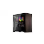 Computergehäuse KRUX Palum KRXD008 ATX Schwarz — 2x 3,5-Zoll-Schächte, 2x 2,5-Zoll-Schächte, 2x 120-mm-Lüfter, GPU bis zu 39,5 cm