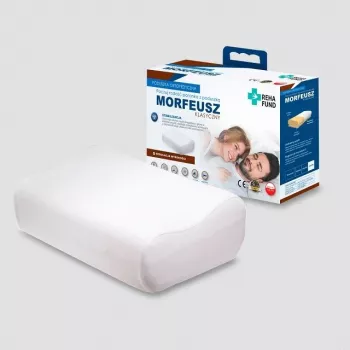 Orthopädisches Kissen REHA FUND MORFEUSZ Classic 660 — Schaumstoff, ergonomische Kopfstütze, 480×300×140 mm