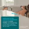 Handwickelmassagegerät HoMedics SR-CMH10H-GY tragbar, verstellbare Passform für Hände und Handgelenke