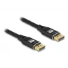 DeLOCK DisplayPort-Kabel 8K 60 Hz 3 m Schwarz Metall