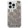Karl Lagerfeld KLHCP14XLMNMS iPhone 14 Pro Max 6.7 Hardcase silber / silber Liquid Glitter Monogram