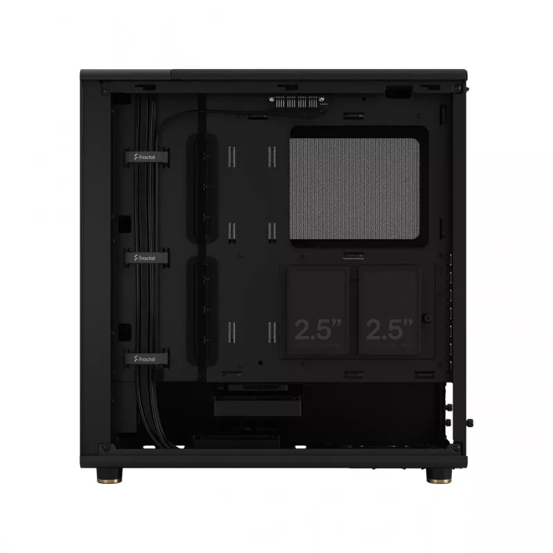 Fractal Design North Charcoal Schwarz Mesh Mid-Tower-Gehäuse – Schwarz