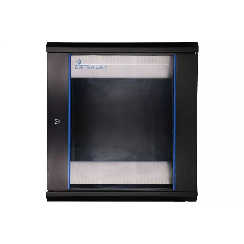 Wandmontierter Schrank Extralink Rackmount-Schrank 12U 600x600 Schwarz