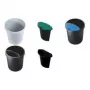 Helit H6106134 Abfalleimer rund Kunststoff Blau (H6106134)