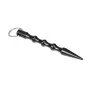 Taktischer Stift GUARD YC-008-BL — kompakter Duraluminium-Stift mit Glasbrecher, 150 mm, 50 g, schwarz