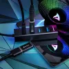 Sharkoon Interface Hub USB 3.2 Gen 1 (3.1 Gen 1) Type-C 5000 Mbit/s Schwarz