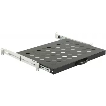 Rackablage LOGON RAS600BL Schwarz 30 kg Kapazität 19 Zoll
