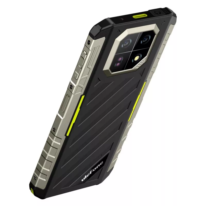 Robustes Smartphone UleFone Armor 22 4G, 9 GB RAM, 128 GB Speicher, IP69K, Grün
