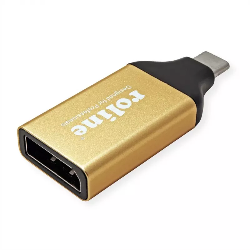 ROLINE 12.03.3232 USB-Grafikadapter 4096 x 2560 Pixel Gold (12.03.3232)