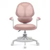 Kinder-Drehstuhl mark adler Junior 4.5 Pink — Netzrücken, Schaumstoffsitz, höhenverstellbar 40–50 cm, Armlehnen, Lordosenstütze, Rollen (geöffnete Verpackung)