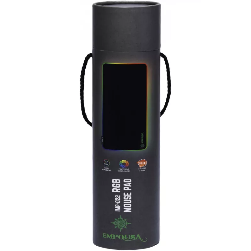 Inca IMP-022 Mauspad Gaming-Mauspad schwarz