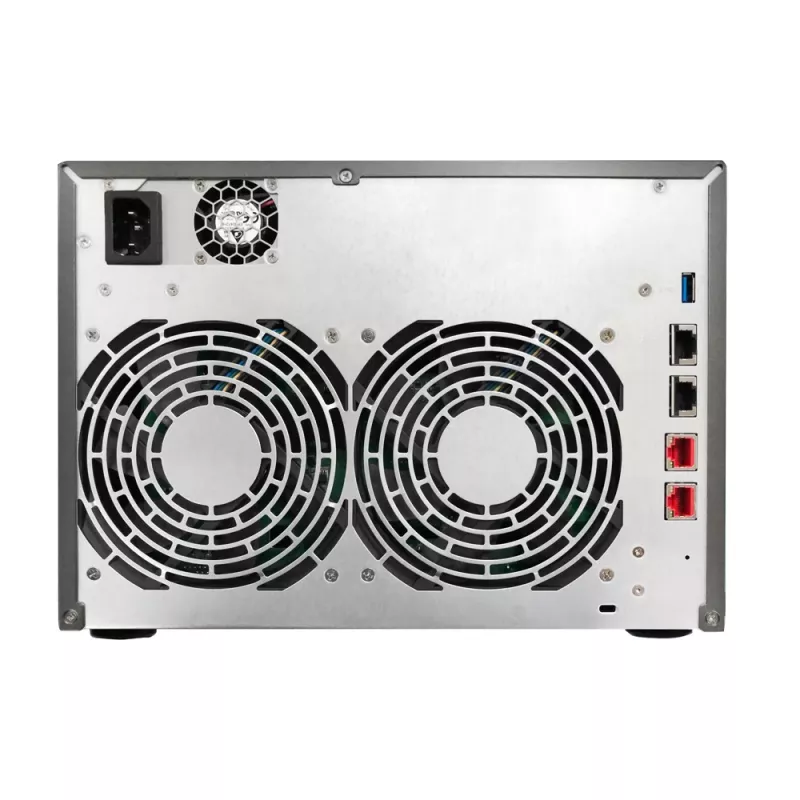 Asustor AS6508T NAS Tower Intel Atom® C3538 8 GB DDR4 0 TB ADM Schwarz