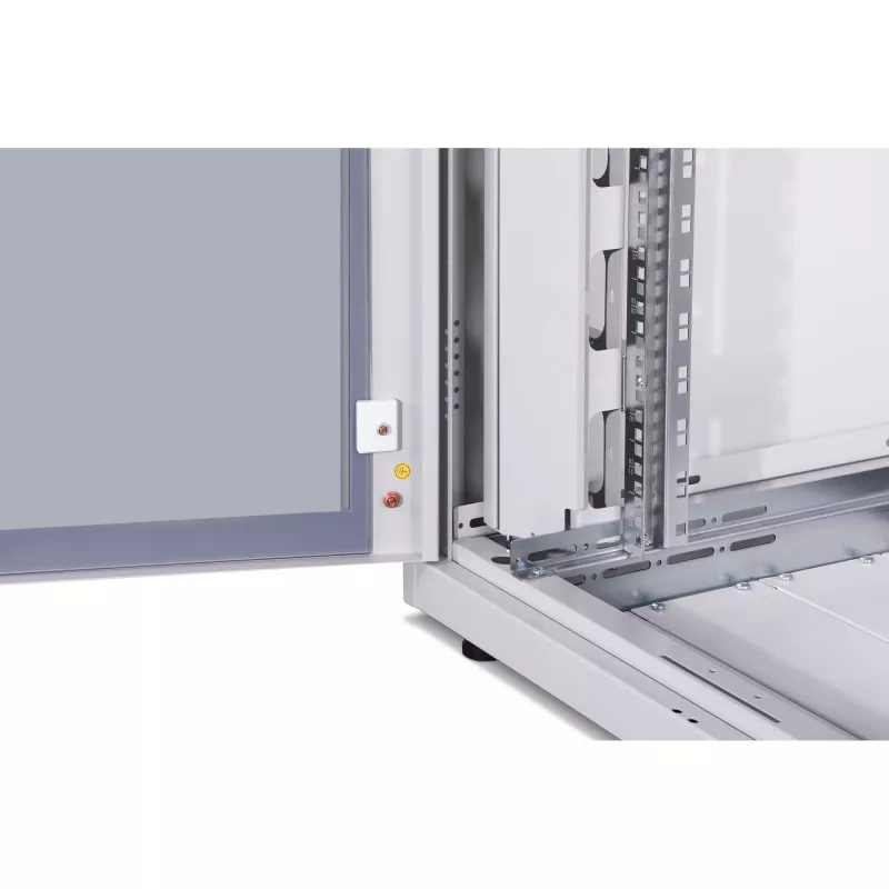 DIGITUS Netzwerkschrank Unique 32HE 1609x800x800mm grau (Speditionsversand)