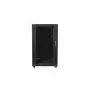 Lanberg FF01-6622-12B Rack-Schrank 22U freistehend Schwarz