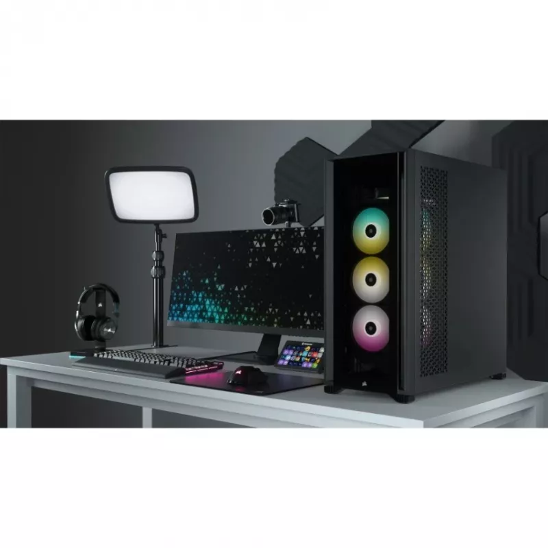 PC-Gehäuse Corsair iCUE 7000X RGB Full Tower Schwarz