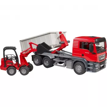 LKW & Raupen-Set BRUDER MAN TGS LKW Mehrfarbig