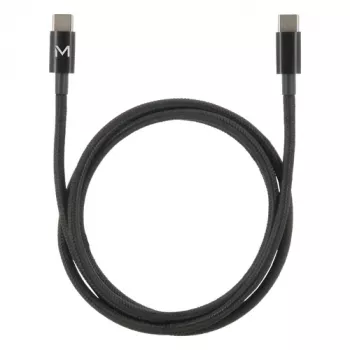 USB-Kabel Mobilis 001389 USB 2.0 1m USB-C schwarz