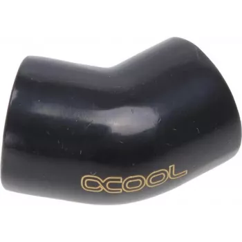 Alphacool HF L-connector 45° G1/4 IG to G1/4 IG - Deep Schwarz (17191)