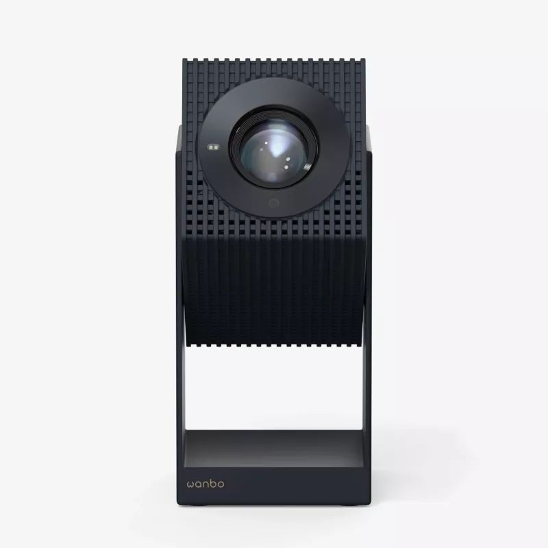 Tragbarer LCD-Projektor WANBO Cube 2 Pro – 500 ANSI-Lumen, 1080p (1920x1080), LED, Autofokus, Android TV, 1,2:1-Zoom, 8 W, Schwarz
