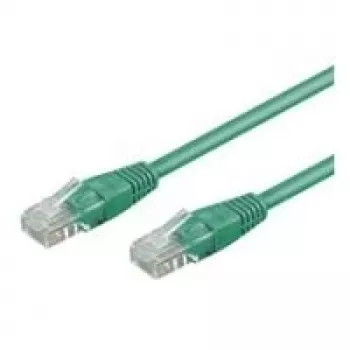 Wentronic Goobay CAT 6 Patchkabel, U/UTP, Grün, 7,5 m - CCA Kupfer-Mix (68430)