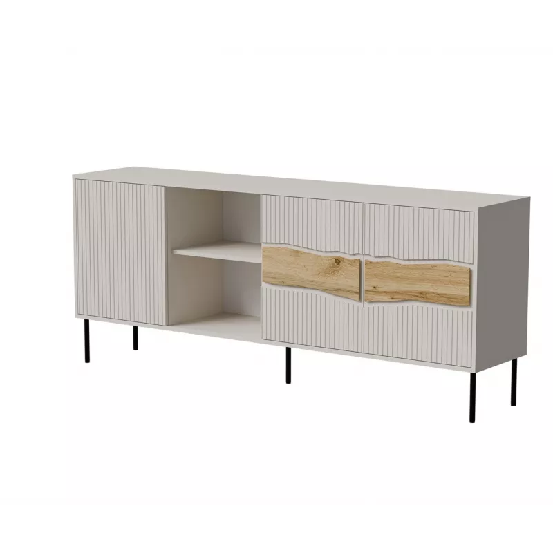 Cama INSERTO 3D1W Kommode 190x40x80 Kaschmir + LED