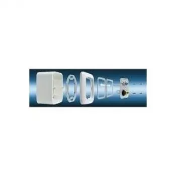 Socket outlet 2 x RCA Kindermann 7444000410