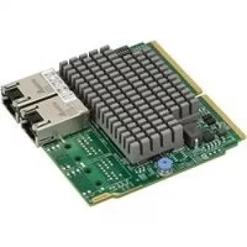 Super Micro Supermicro Add-On-Karte AOC-MTG-I2TM - Netzwerkadapter - 10Gb Ethernet x 2 (AOC-MTG-I2TM-O)