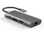 Adapter USB-C – 2 x USB 3.0, 1x USB 2.0, 1x Type-C (PD), HDMI, SD, RJ45