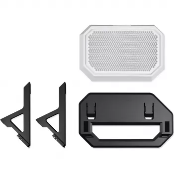 Chassis-Stand-Kit für The Tower 600 Snow (Schwarz/Weiß, für horizontale Platzierung)