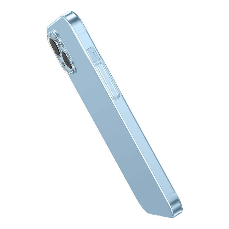 Schutzhülle Baseus Crystal Series für iPhone 14 Plus mit gehärtetem Glasrücken