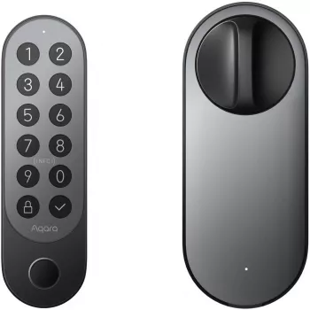 Smartes Türschloss Aqara EL-D02D-B Bluetooth Key Code RF-Karte