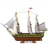 Bausatz Cobi HMS Victory — 2.517 Teile, detailliertes historisches Segelschiffmodell