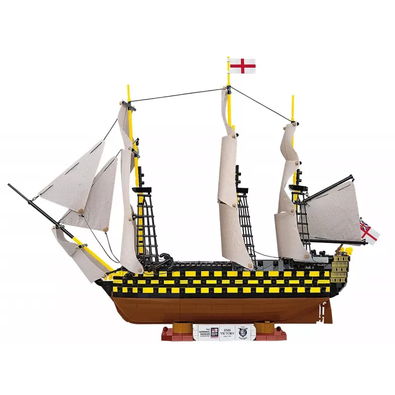 Bausatz Cobi HMS Victory — 2.517 Teile, detailliertes historisches Segelschiffmodell