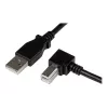 StarTech.com 2 m USB 2.0 A auf rechtwinkliges B-Kabel – M/M