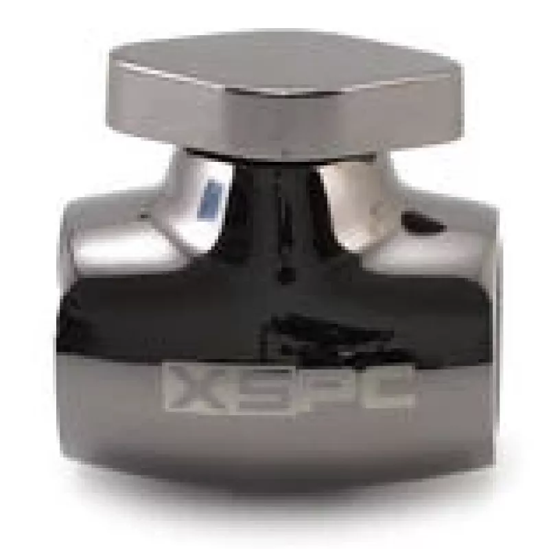 Kugelhahn XSPC G1/4, Messinggehäuse mit schwarz-chromfarbener Oberfläche, Modell WASC-504