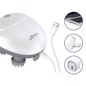Kopfmassagegerät MEDIA-TECH MT6524 – tragbares Design, einstellbare Intensität
