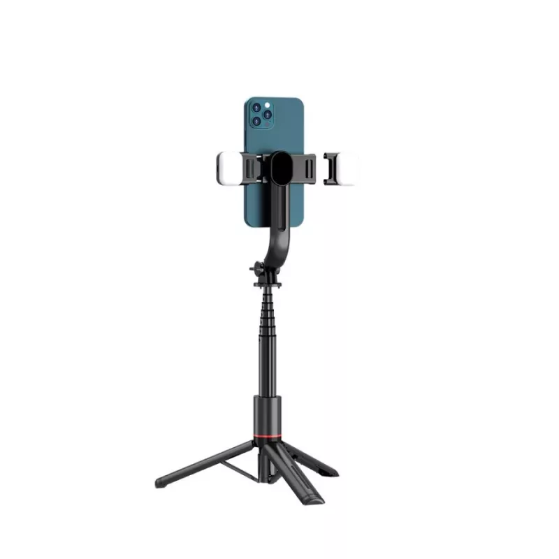 Tech-Protect L05S Selfie Stick Ständer LED-Lampe Bluetooth-Fernbedienung