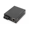Digitus Gigabit PoE Medienkonverter, RJ45 / SC, SM, PSE