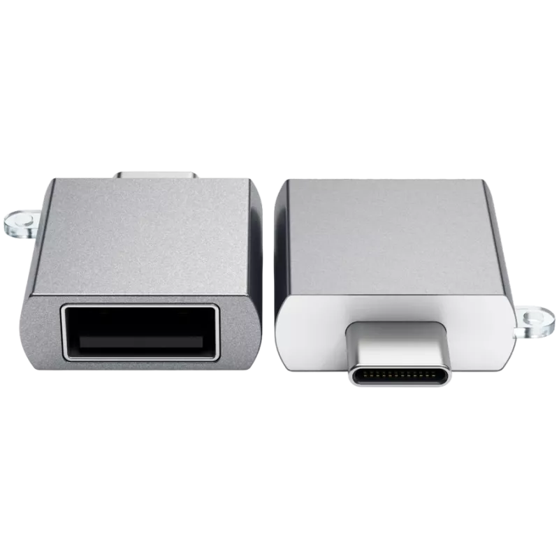 Satechi USB-C auf USB 3.0 Adapter Space Gray edles Design & hohe Qualität - kompaktes Design - - - (179979)
