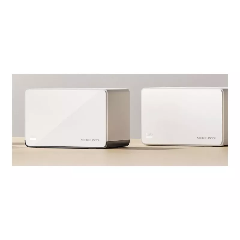Wireless Router MERCUSYS Halo H85X 2-Pack Dual-Band Wi‑Fi 6 bis zu 3000 Mbit/s Mesh-System
