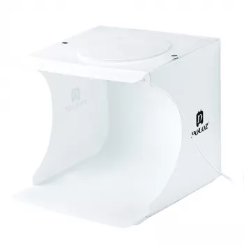 Fotobox mit LED-Beleuchtung, 24x23x22 cm