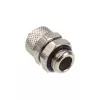 Gerader Anschluss G1/4 Zoll auf 10/8 mm - Glänzendes Silber