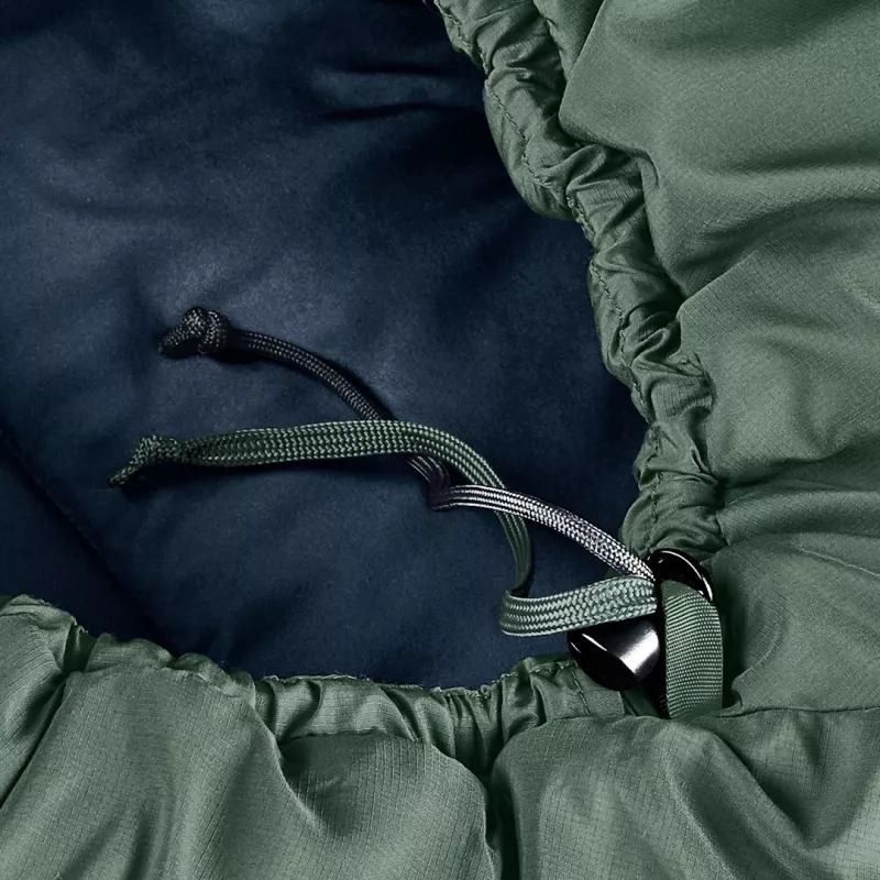 Schlafsack DEUTER Orbit -5C/23F Erwachsenen-Wander, 2080×750×500 mm, Synthetik, grün
