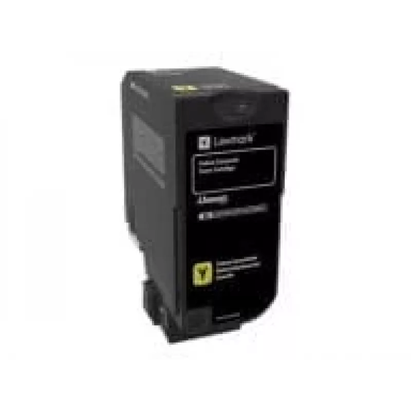 Toner Lexmark LCCP für CS720de CS720dte CS725de CS725dte CX725de CX725dhe CX725dthe 5000 Seiten Gelb