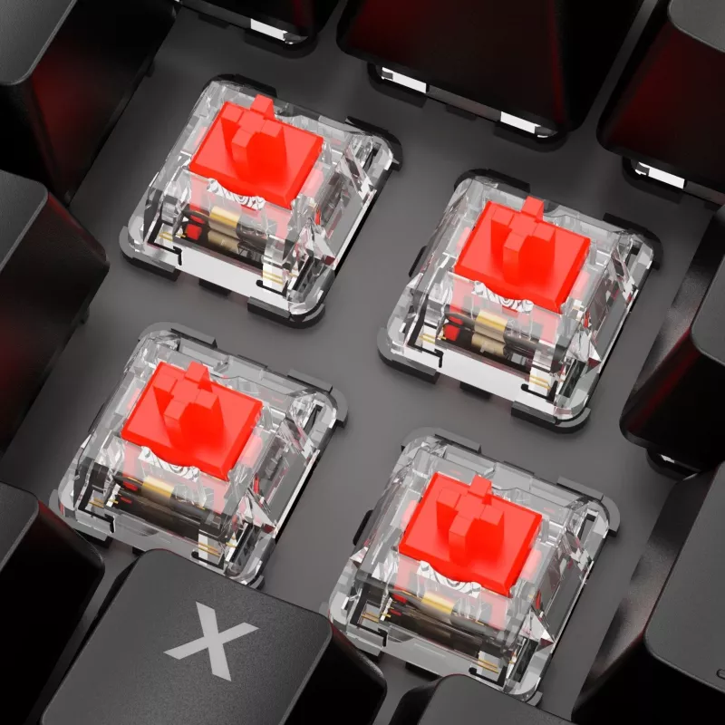 Tastatur Sharkoon SKILLER SGK20 Rot
