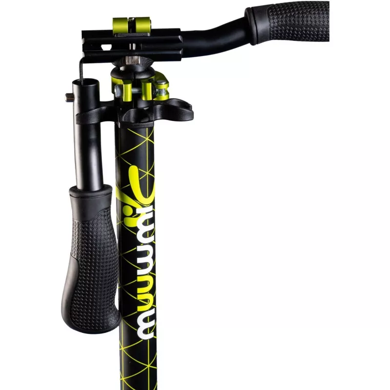 Aluminium Scooter Pro 215 mm (schwarz/limette)